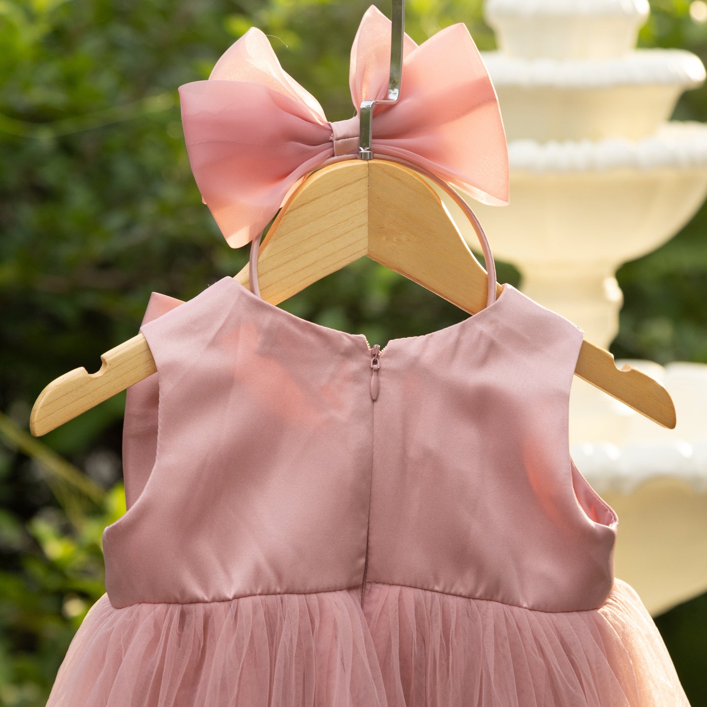 Ella Dress - Big Bow Baby Girl Dress Photoshoot Birthday Tutu Dress