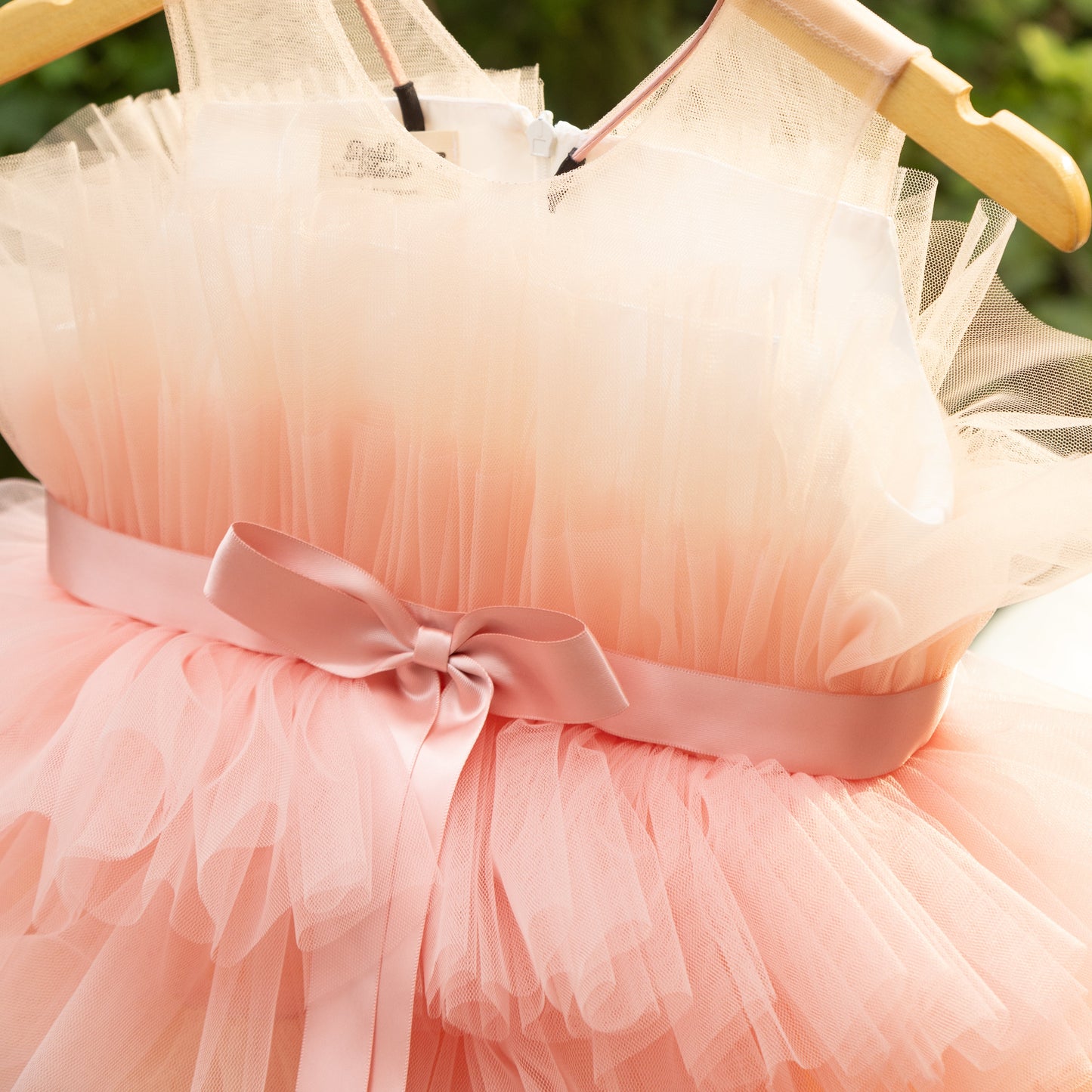 Chloe Dress - Birthday Dress Tutu Ombre Tiered Tulle Dress